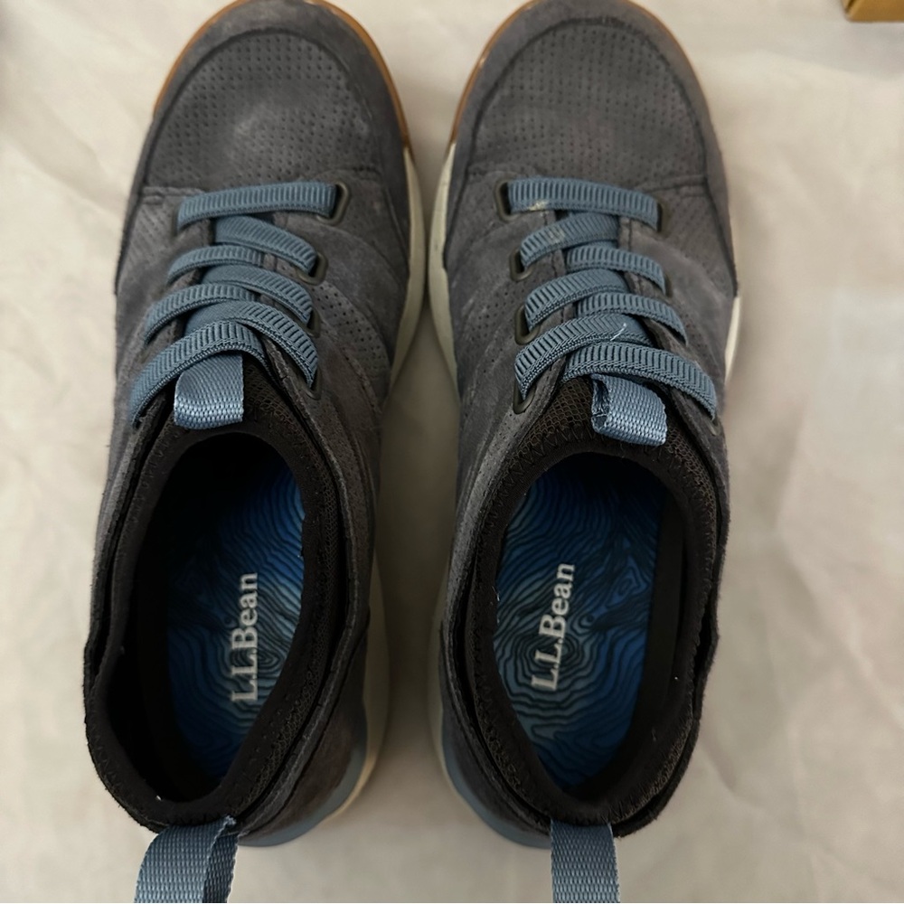 L.L Bean Vista Womans Low Hiking Slip On Size 9.5 Blue